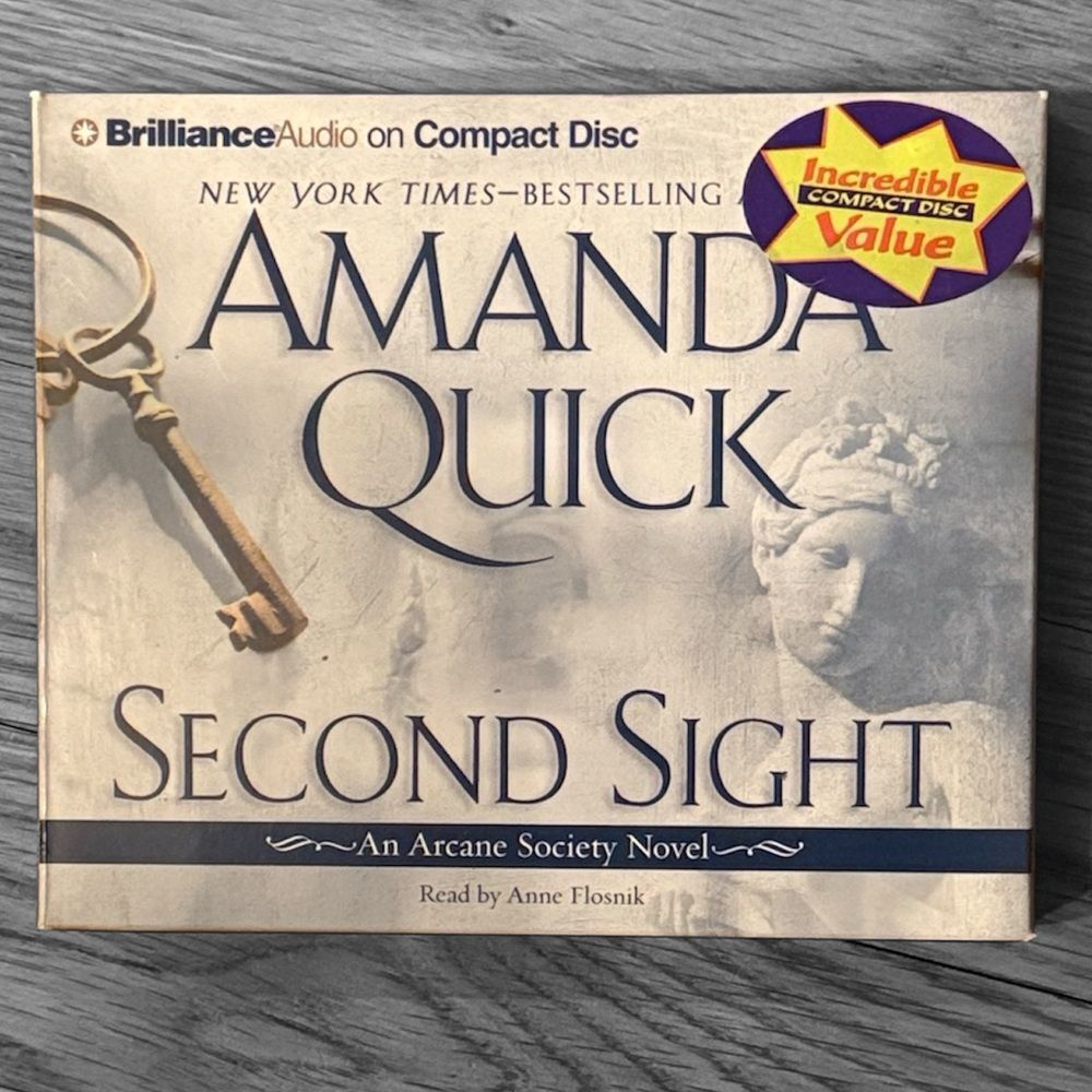 “Second Sight” A Abridged Audiobook by Amanda Quick!